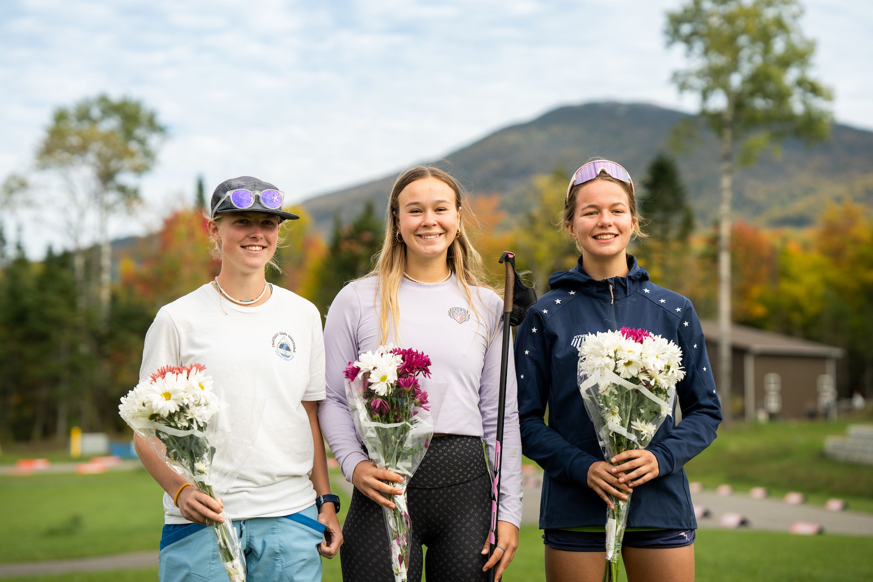 Niklas Malacinski (2nd), Ben Loomis (1st), Stephen Schumann (3rd) (c) USA Nordic