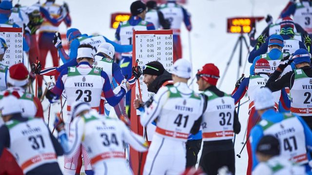 FIS world cup cross-country, 15km men, Ruka (FIN)