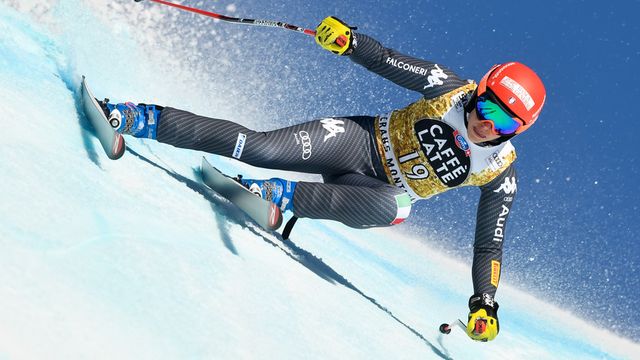 CRANS MONTANA, SWITZERLAND - FEBRUARY 25: Federica Brignone of Italy competes during the Audi FIS Alpine Ski World Cup Women's Super-G on February 25, 2017 in Crans Montana, Switzerland (Photo by Alain Grosclaude/Agence Zoom)