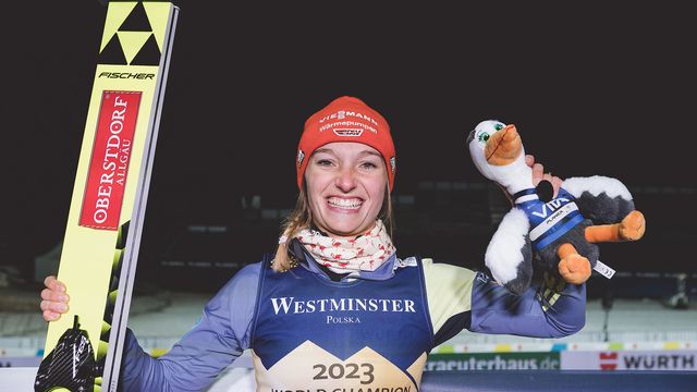 New World Champion: Katharina Althaus (GER)