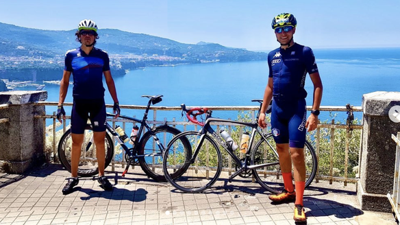 Crossing Italy by bike