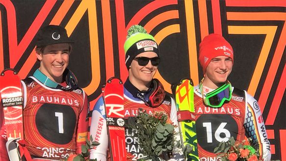 Junior Worlds: Loic Meillard picks up alpine combined win