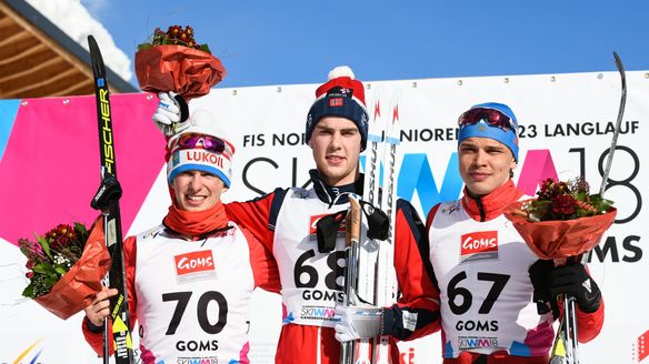 Kirpichenko (RUS) & Stenshagen (NOR ) golden at U23 WSC