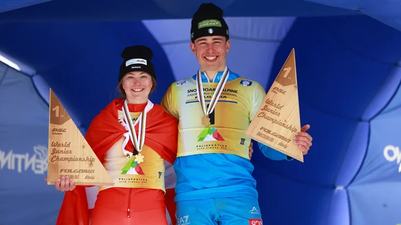 Rabanser and von Siebenthal triumph in PSL junior world championships
