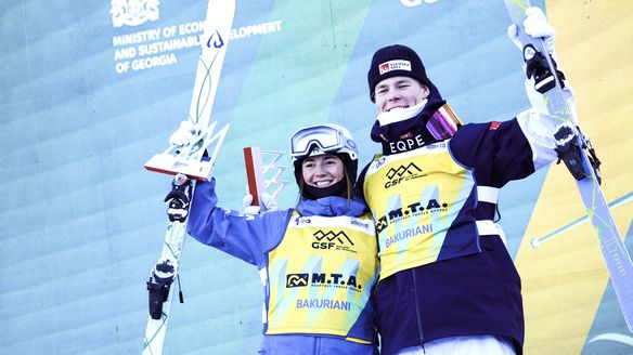 Feel-good wins for Wallberg, Kauf in season’s first Dual Moguls World Cup