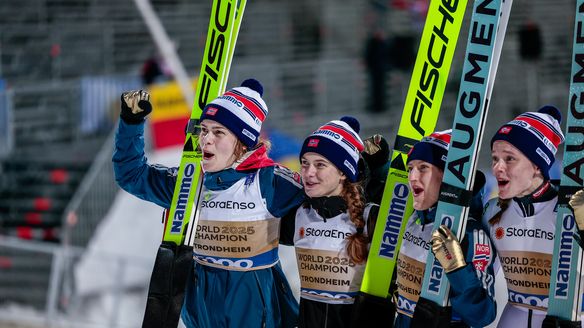 ‘Dream come true’ for hosts Norway with gold in women’s team event