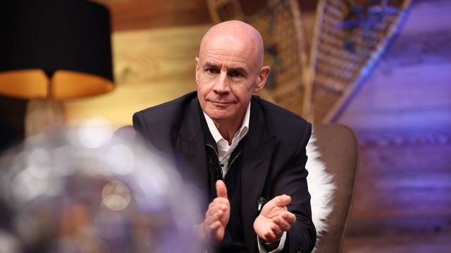 FIS President Johan Eliasch at the FIS Race Talk 2025 in Sölden, Austria (FIS/ActionPress: Marcus Hartmann)