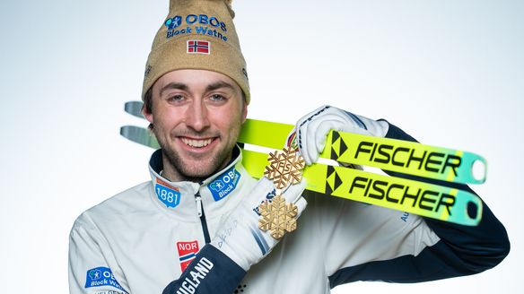 Riiber’s World four-gold repeat quest continues on Trondheim large hill