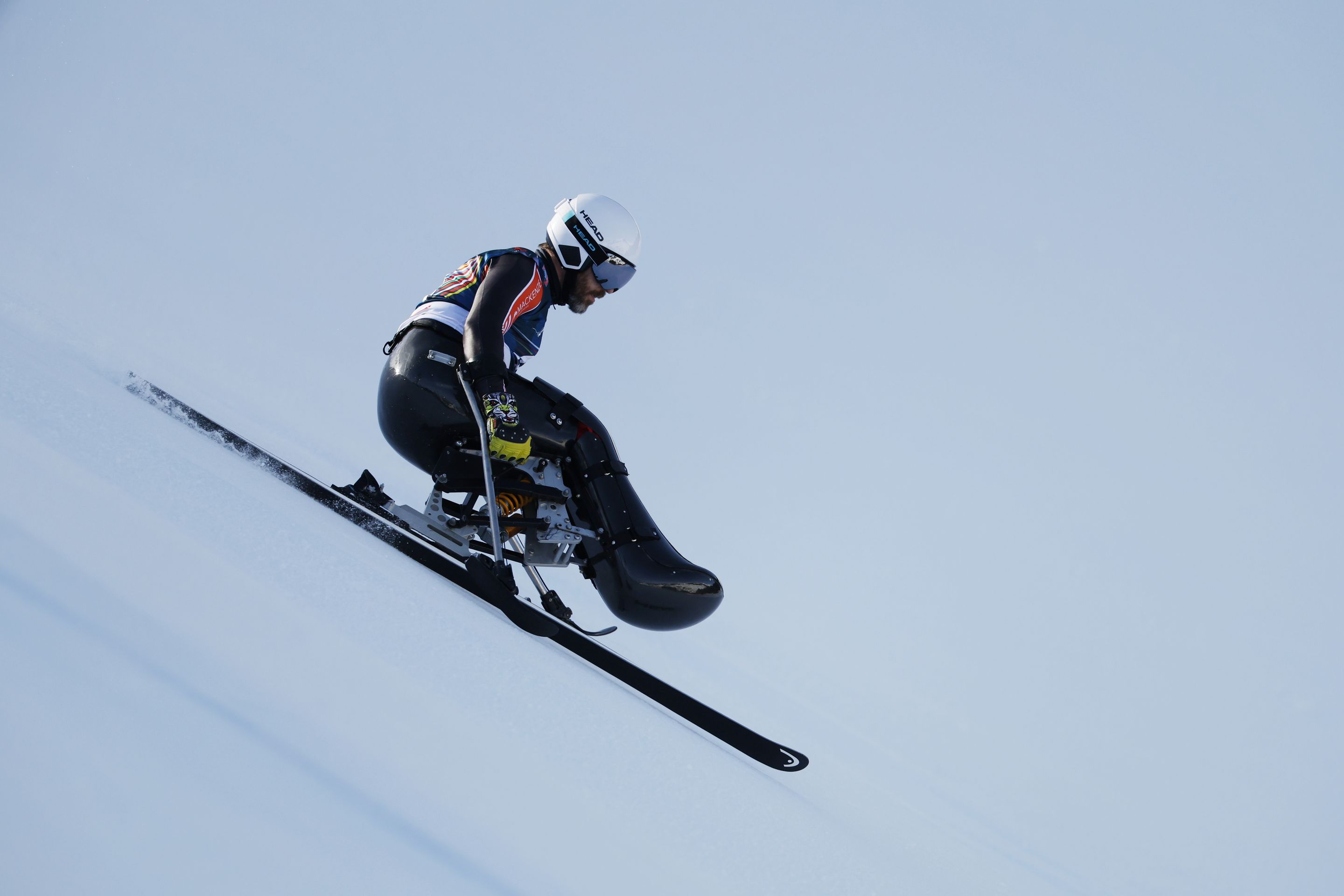 Kurt Oatway tops the podium in Saalbach. @ FIS / Action Press / Alexandra Blum & Simon Hausberger