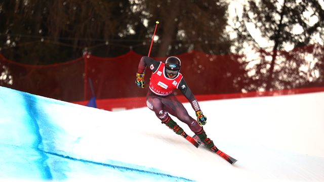 Reece Howden (CAN) on his way to victory in Innichen (Photo: FIS/Alessandro Annaloro)