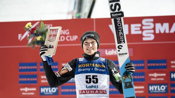 Lanisek lands first World Cup win of 2024/25 at Lahti Ski Games