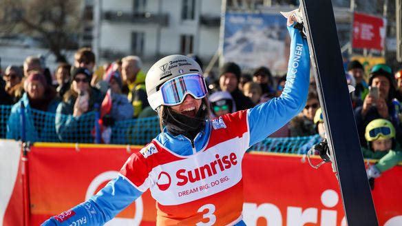 Davos delivers drama as Auner dominates and Caffont breaks through