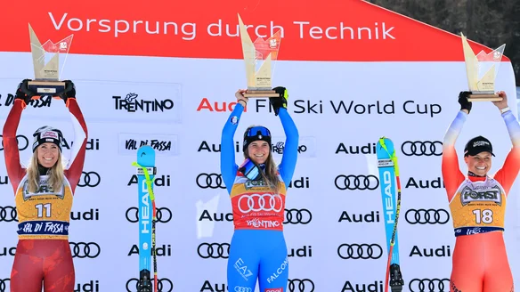 'A crazy sport': double delight as Pirovano grabs another dramatic Downhill win