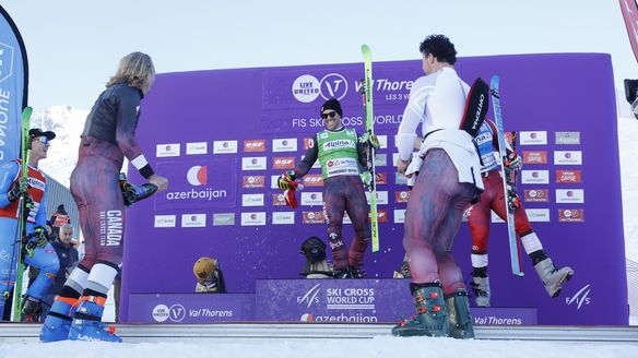Ski cross' escape artist Drury wins big in Val Thorens