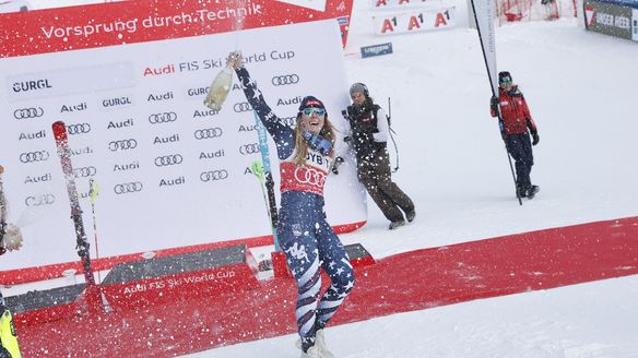 'My best skiing': Superb Shiffrin wins again in Gurgl