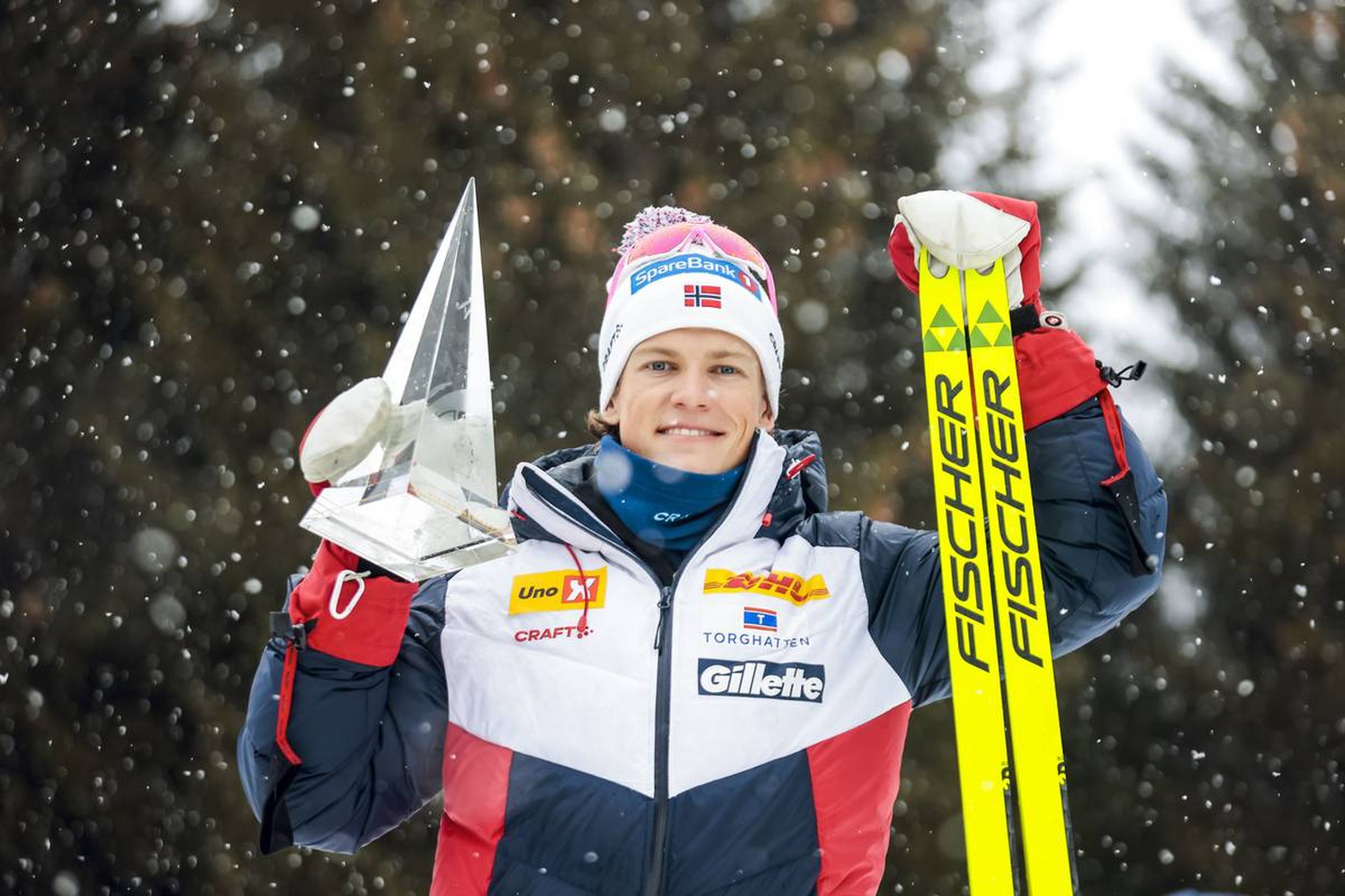 Johannes Hoesflot Klaebo: will the Norwegian win a fourth Tour de Ski? © Nordic Focus
