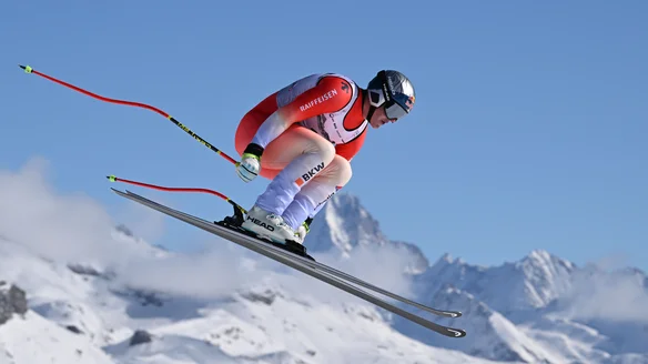 Von Allmen secures back-to-back Crans Montana downhill wins