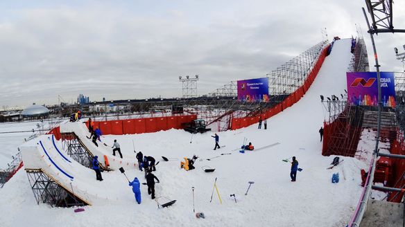 Aerials World Cup finals set to fly over Moscow