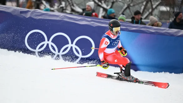 Meillard completes Olympic collection with dramatic slalom gold