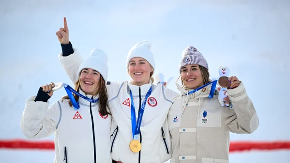 Lemley leads USA one-two in Olympic Women’s Moguls