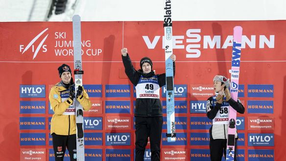 Lahti: Kos wins ahead of Wellinger and Kobayashi