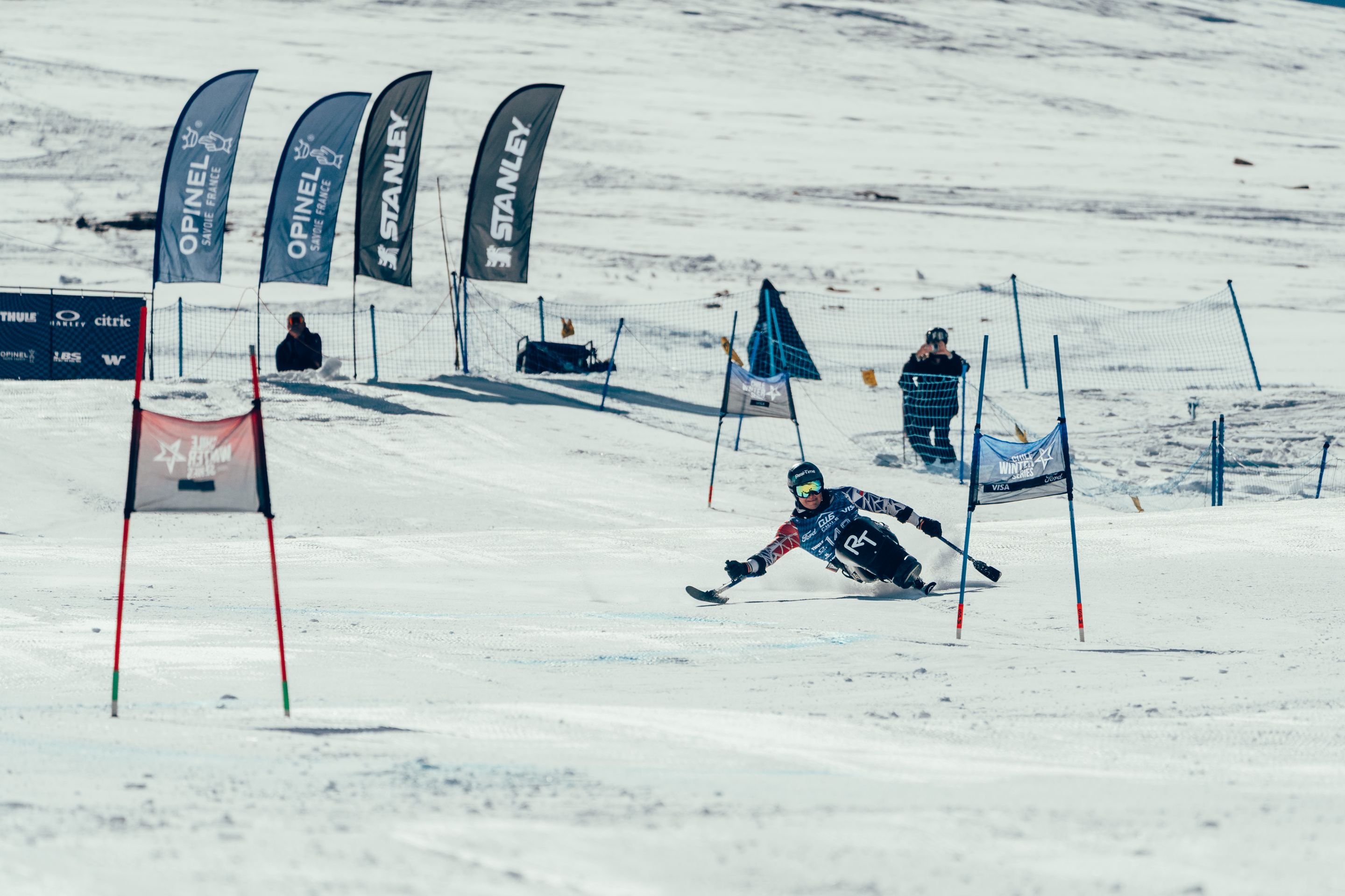 Bisquertt during a descent
