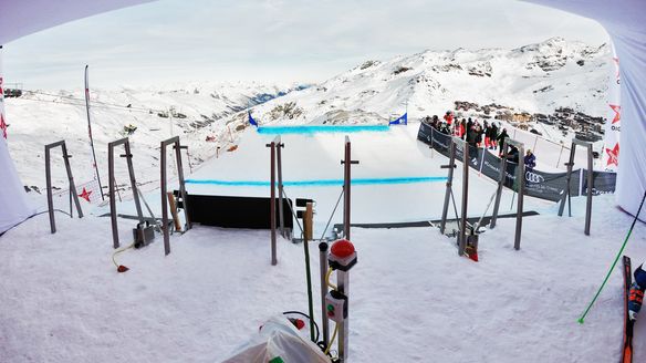 Val Thorens SX race #1 cancelled due to strong wind