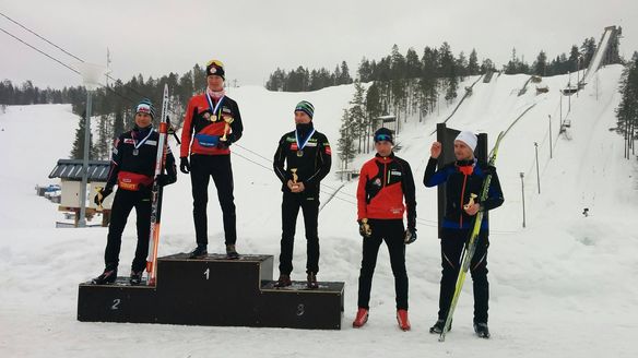 Mutru, Kettunen win small hill nationals, Oinas with historic first