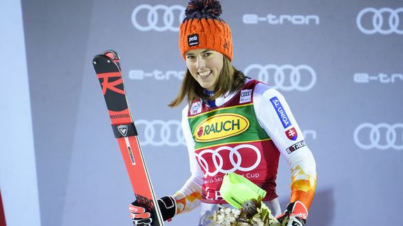 Vlhova wins slalom opening in Levi