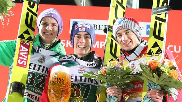 Stefn Kraft soars to victory in Oberstdorf