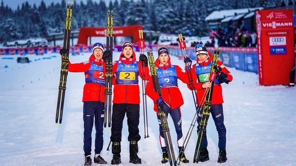 Riiber secures home-victory for team Norway