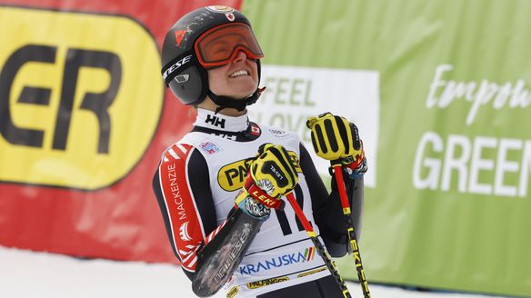 'Dream come true': Grenier wins first World Cup race