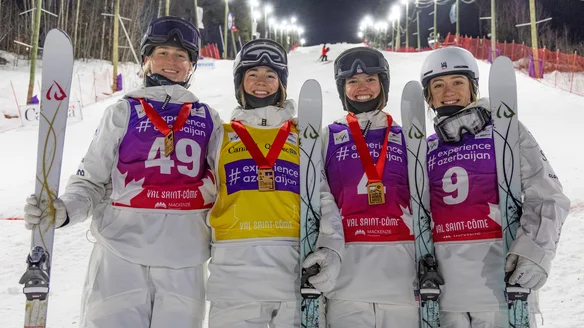USA doubling down as Dual Moguls makes Olympic debut