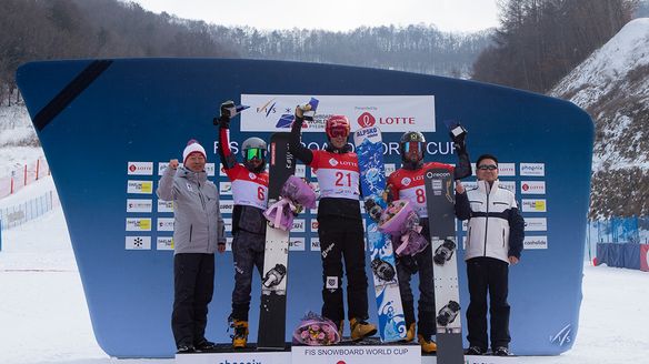 Ledecka and Kosir triumph in PGS return to Pyeongchang