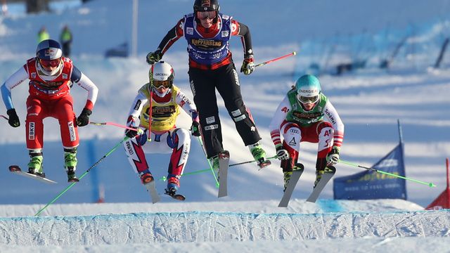 Ski cross action in Idre Fjall. Photo: GEPA-Pictures/ Andreas Pranter