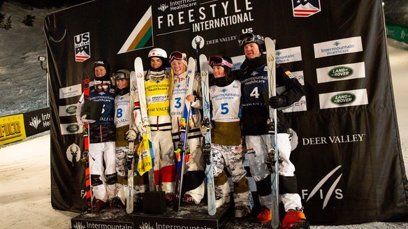 Dufour-Lapointe and Kingsbury with dual moguls top spots in Deer Valley