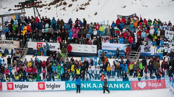 Alpine snowboard World Cup season continues in Rogla