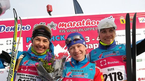 Russia dominates Demino Ski Marathon