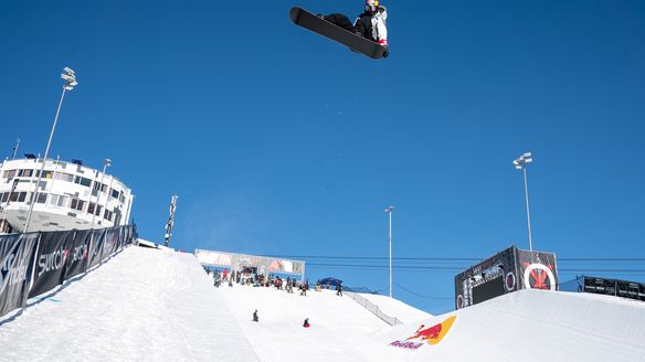 Halfpipe season set for explosive start at Laax Open