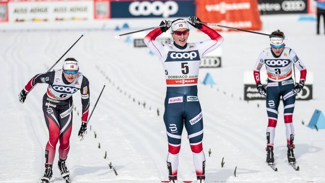 FIS world cup cross-country, pursuit women, Toblach (ITA)