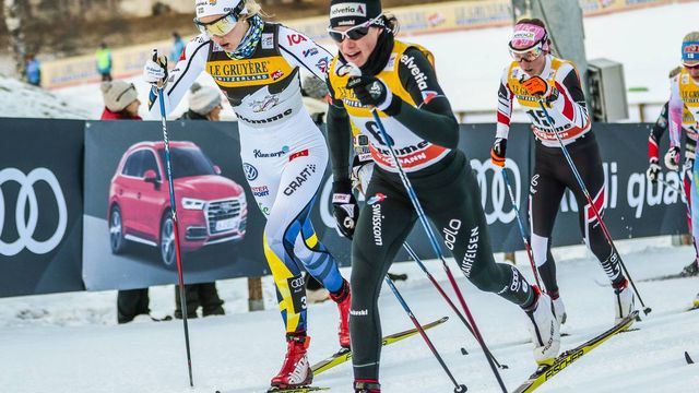 FIS world cup cross-country, tour de ski, mass women, Val di Fiemme (ITA)