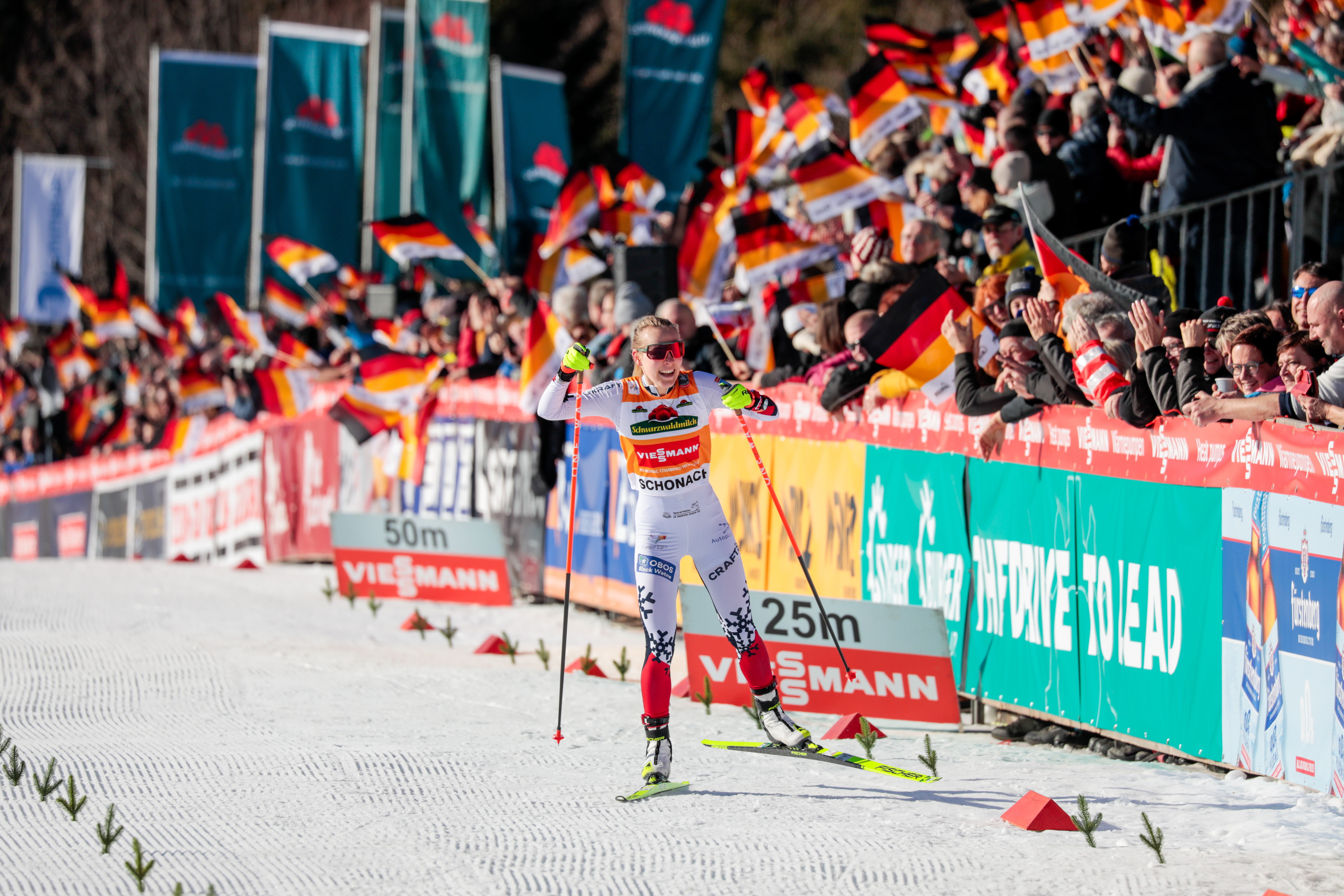 Hagen shines in Schonach with ninth straight World Cup win