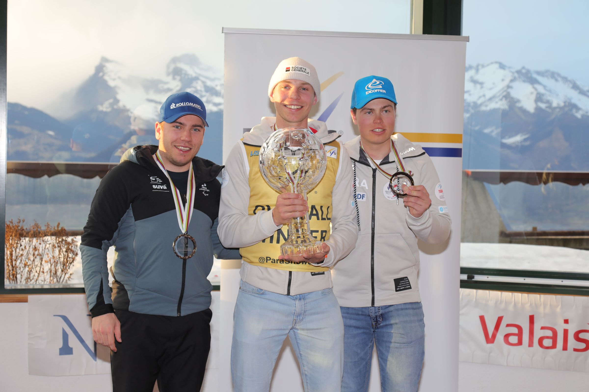 Robin Cuche (SUI), Arthur Bauchet (FRA) and Jules Segers (FRA)