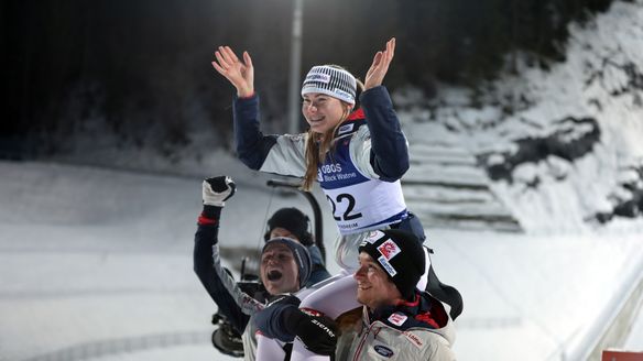 Gruber leapfrogs leader Hagen to claim victory in Trondheim