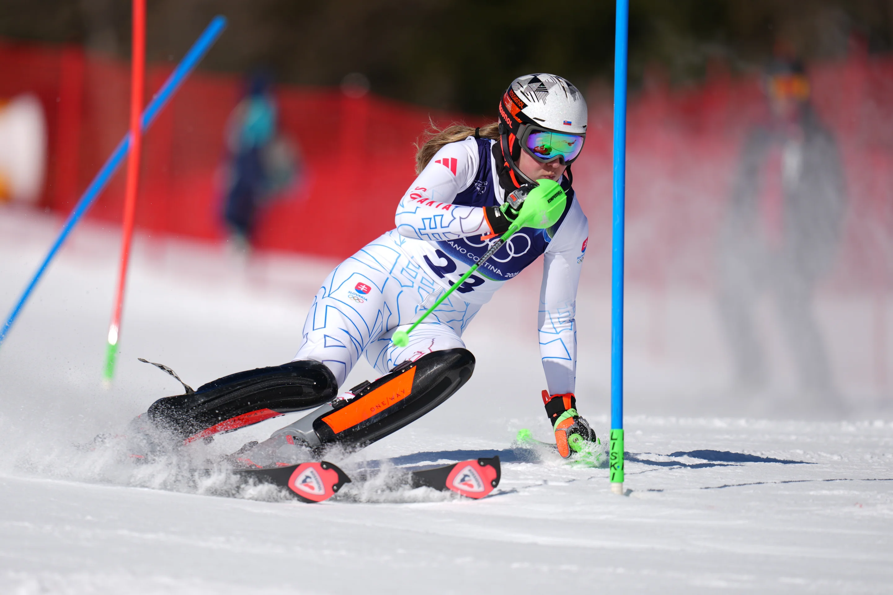 Petra Vlhova (SVK/Rossignol) returned for the Olympic Games after over two years out with injuries. ©FIS/ActionPress/Zsombor Czoma