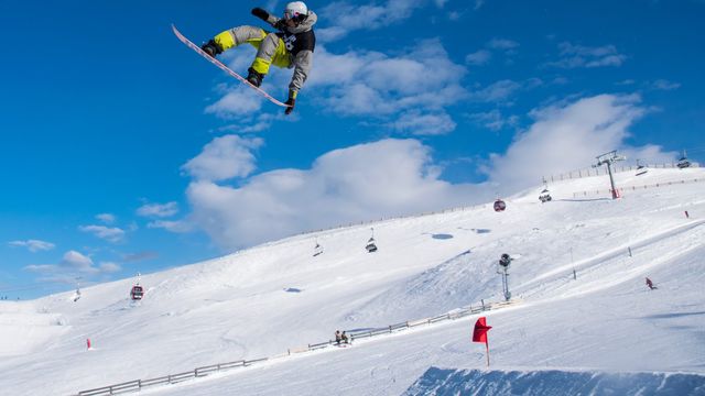 Australia New Zealand Cup slopestyle action it Cardrona © Black Peak Photo