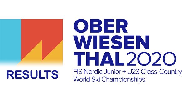 JWSC 2020 Oberwiesenthal U23 10km/15km C results