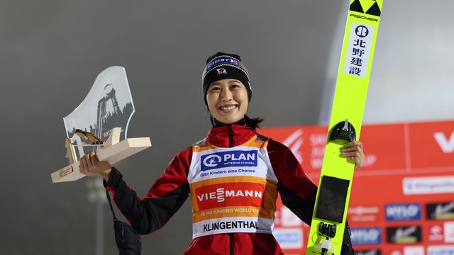 Maruyama has now won four World Cups this season - FIS/ActionPress/Julia Piatkowskav