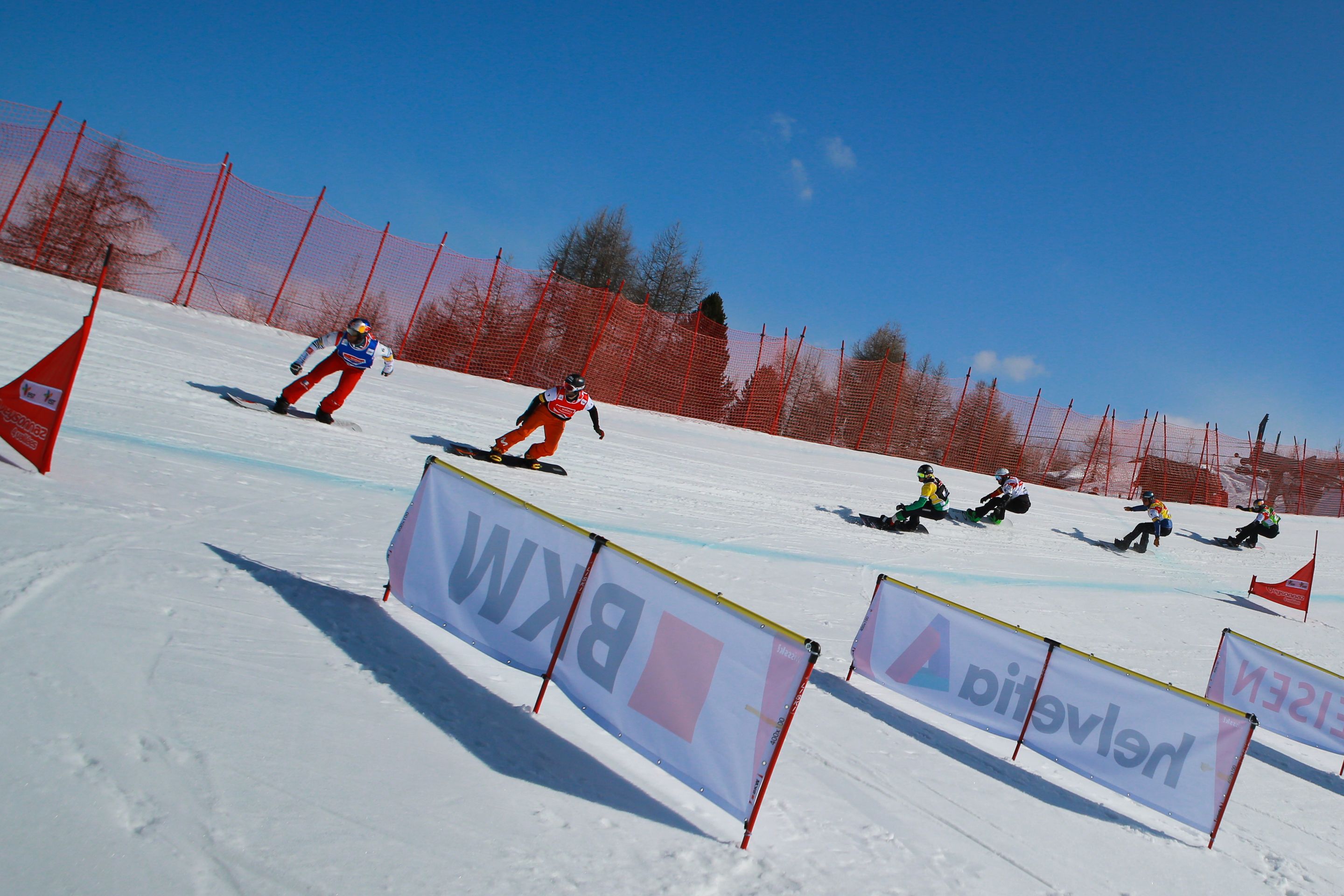 2017 SBX World Cup Veysonnaz Final Mens Individual MEN
BIG FINAL
1 5 7530230 VAULTIER Pierre FRA
2 7 7535002 DEIBOLD Alex USA
3 2 1044987 PULLIN Alex AUS
4 8 9100166 HILL Kevin CAN
5 15 9290066 VISINTIN Omar ITA
6 1 9490143 EGUIBAR Lucas ESP