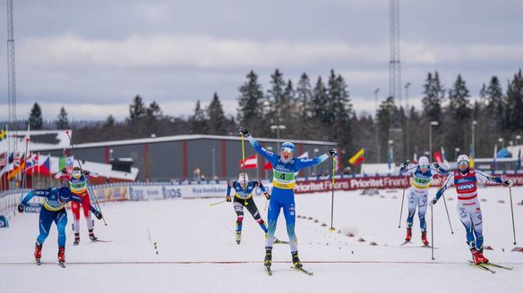 Spectacular showdown at Teamsprint in Ulricehamn